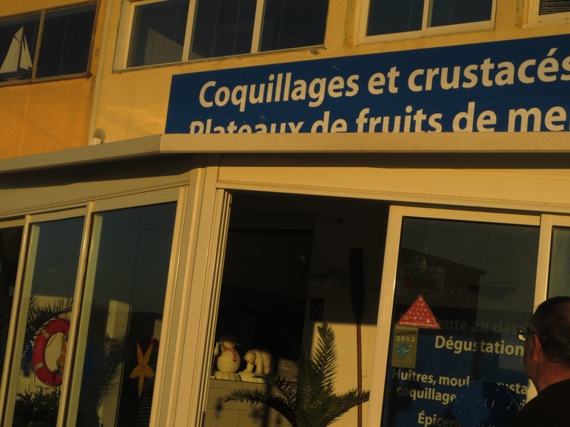 Gruissan et ses fruits de mer